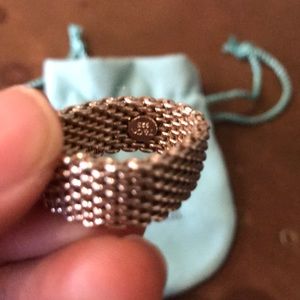 Tiffany & Co. Jewelry - Tiffany & Co Somerset Mesh Ring Tiffany & Co. Jewelry - Tiffany & Co Somerset Mesh Ring